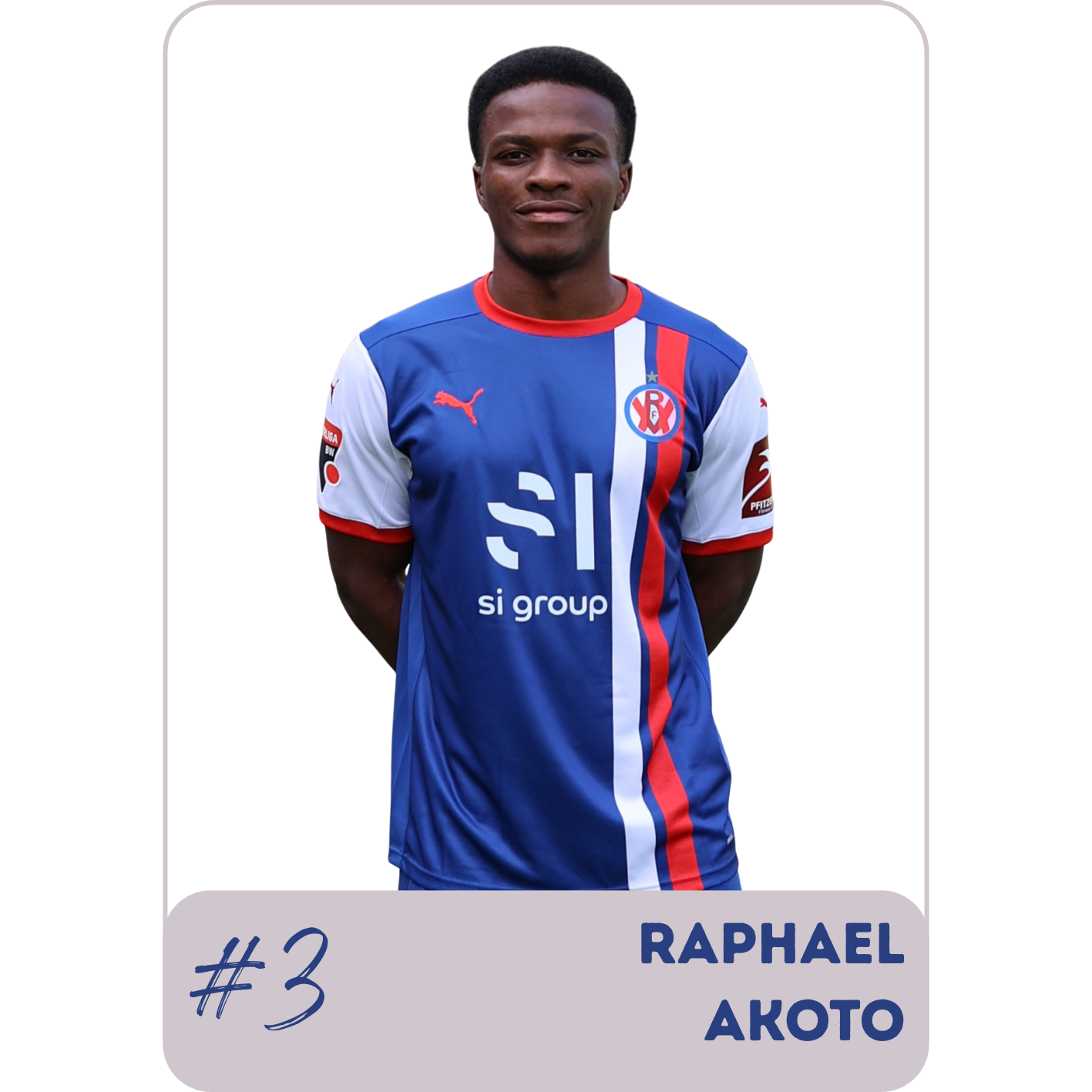 Heimtrikot Raphael Akoto