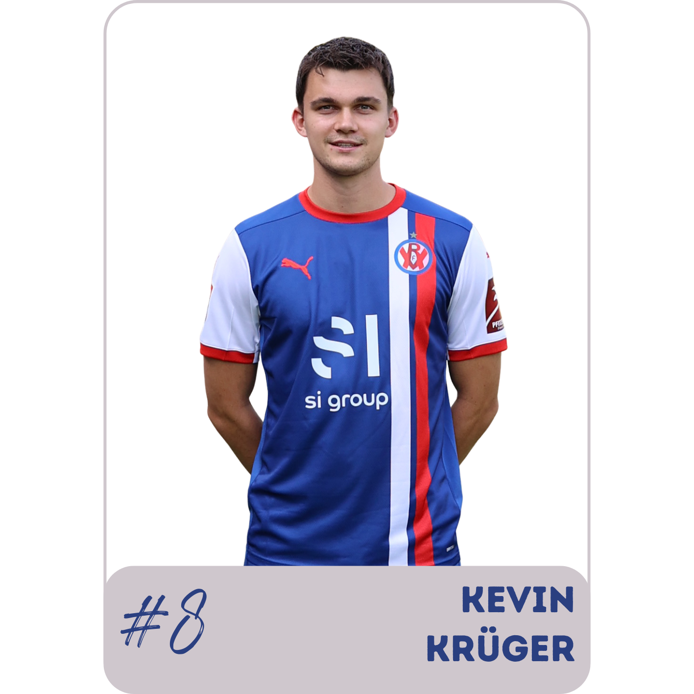 Heimtrikot Kevin Krüger