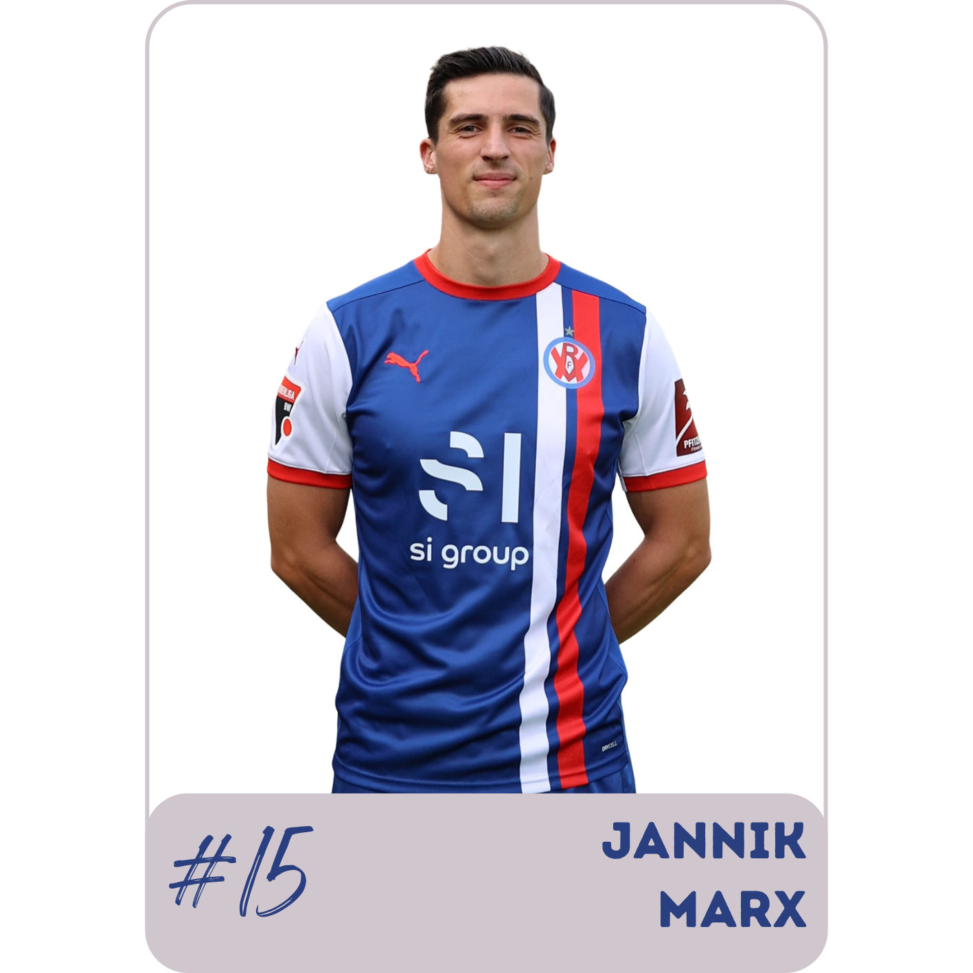 Heimtrikot Jannik Marx