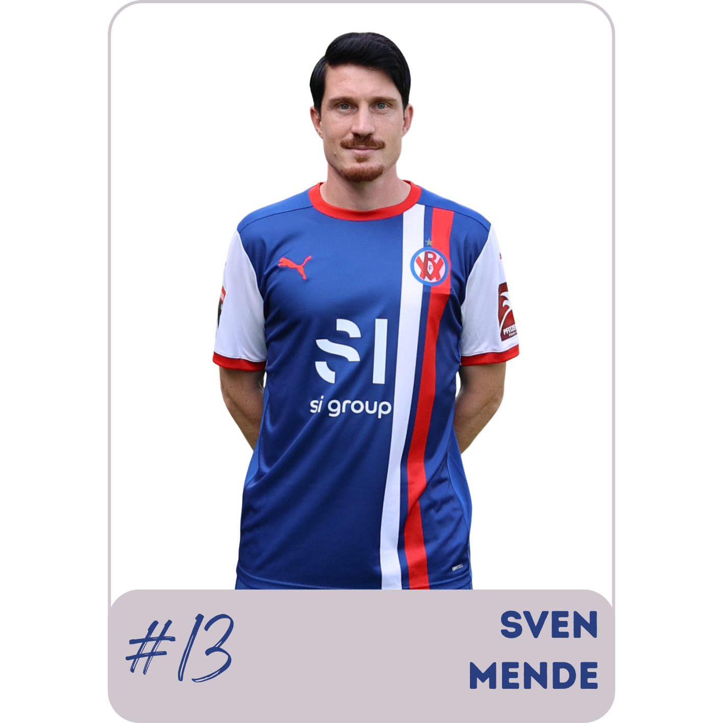Heimtrikot Sven Mende