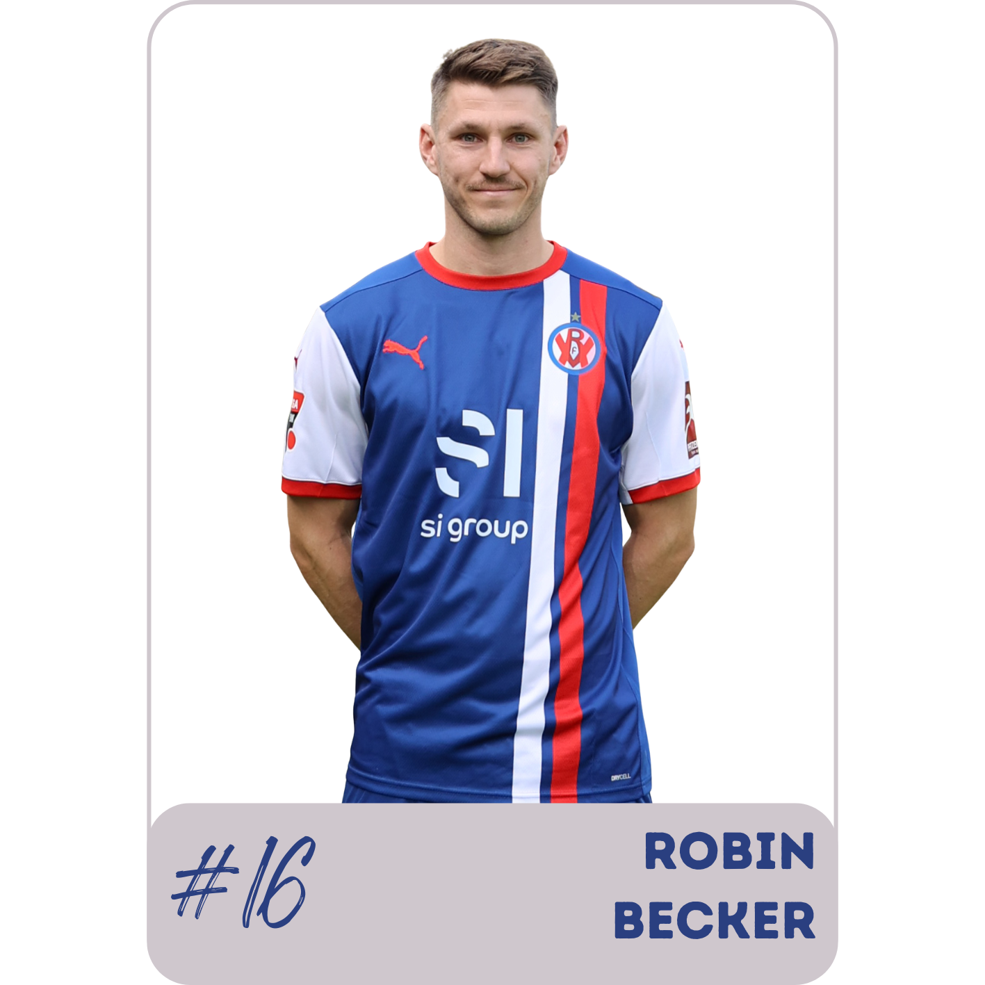 Heimtrikot Robin Becker