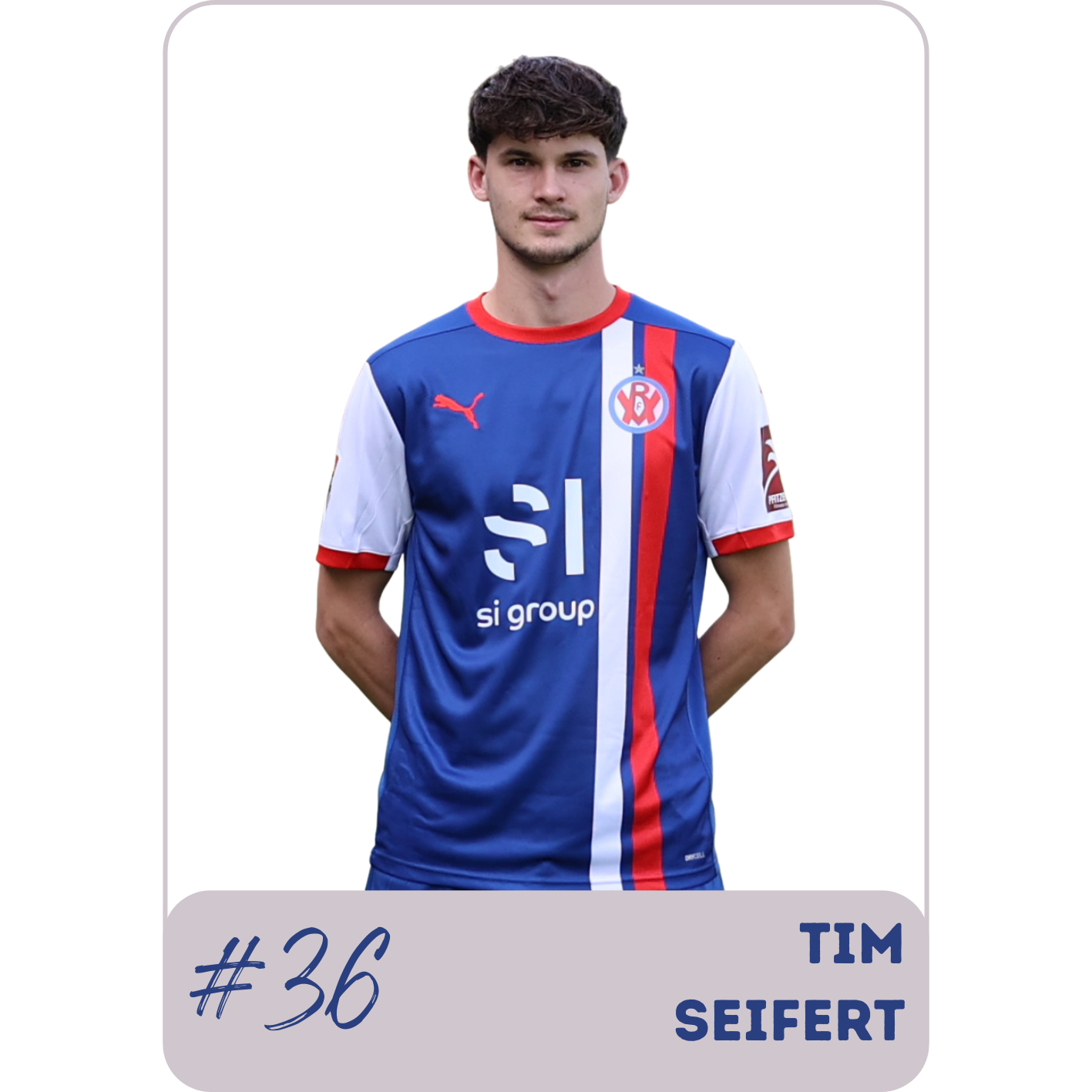 Heimtrikot Tim Seifert