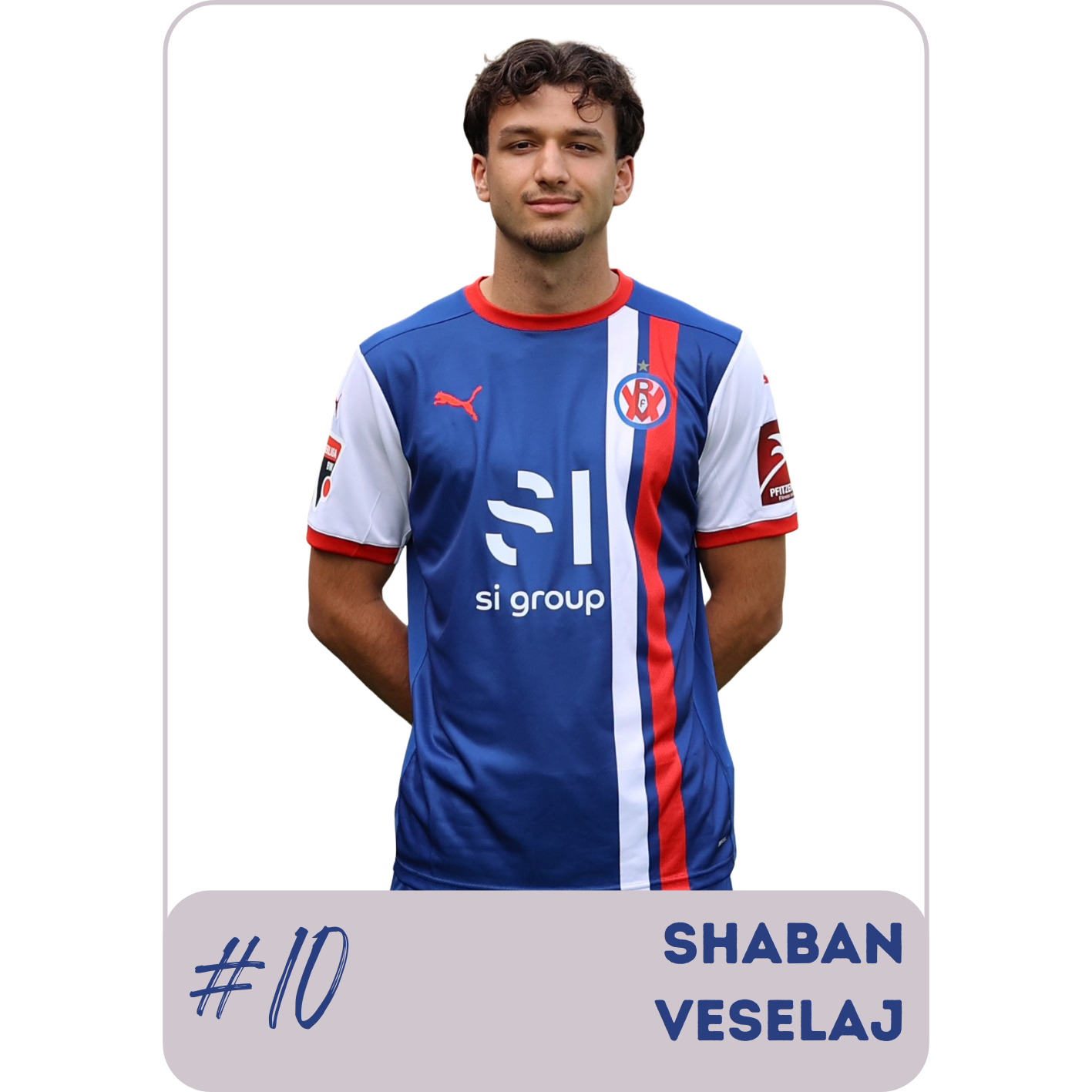 Heimtrikot Shaban Veselaj