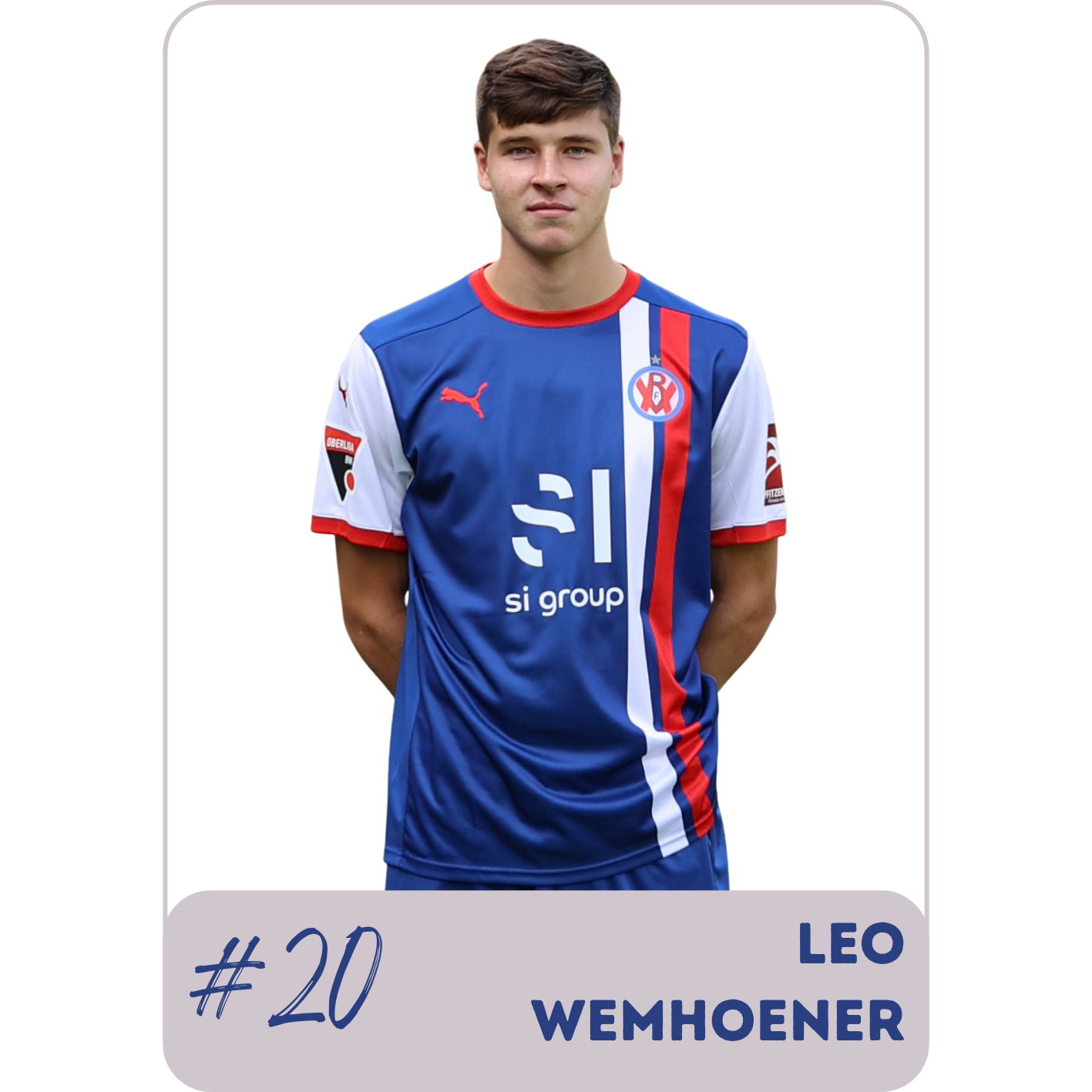 Heimtrikot Leo Wemhoener