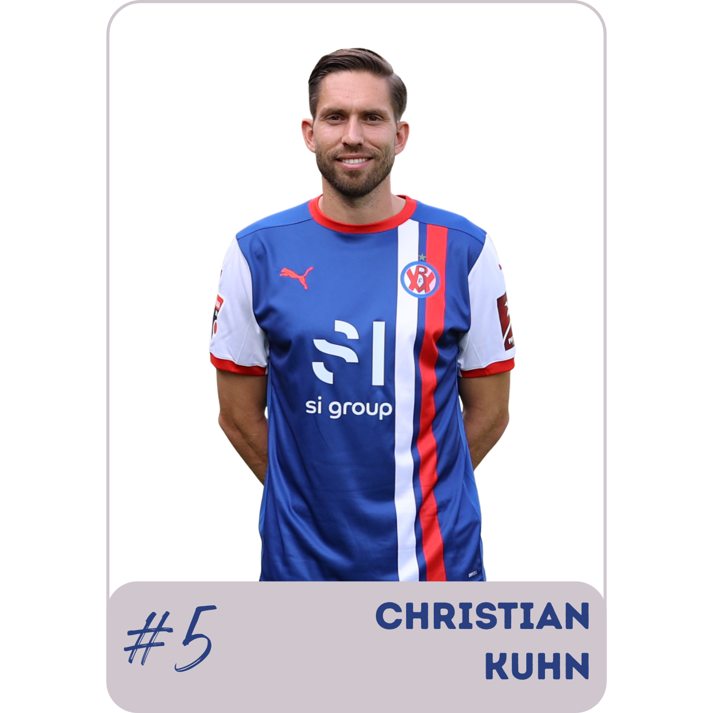 Heimtrikot Christian Kuhn