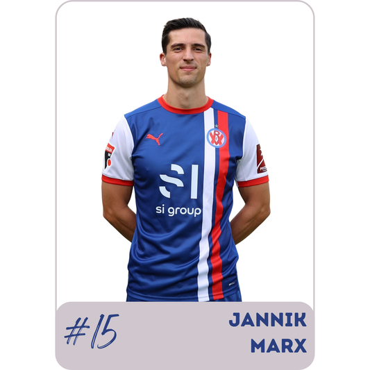 Heimtrikot Jannik Marx