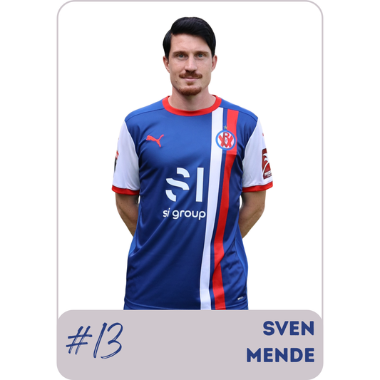 Heimtrikot Sven Mende