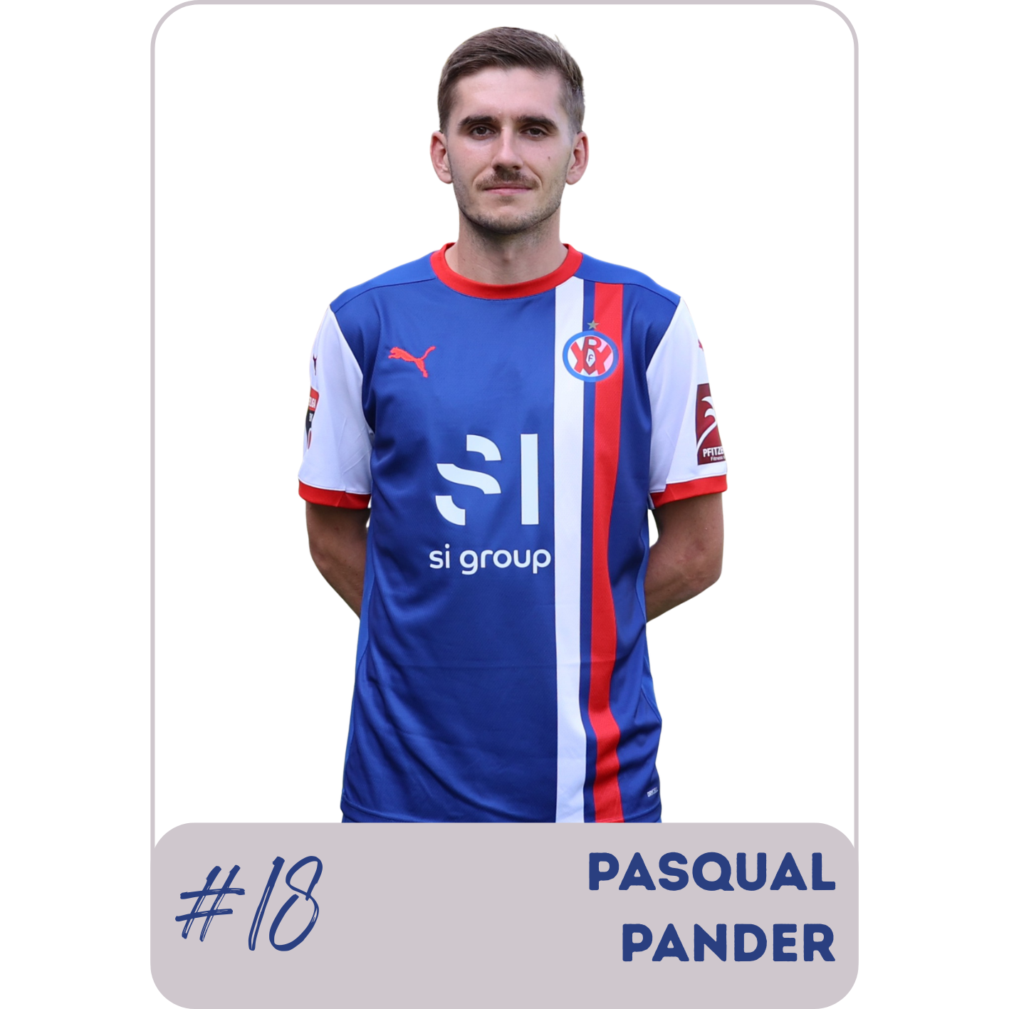 Heimtrikot Pasqual Pander