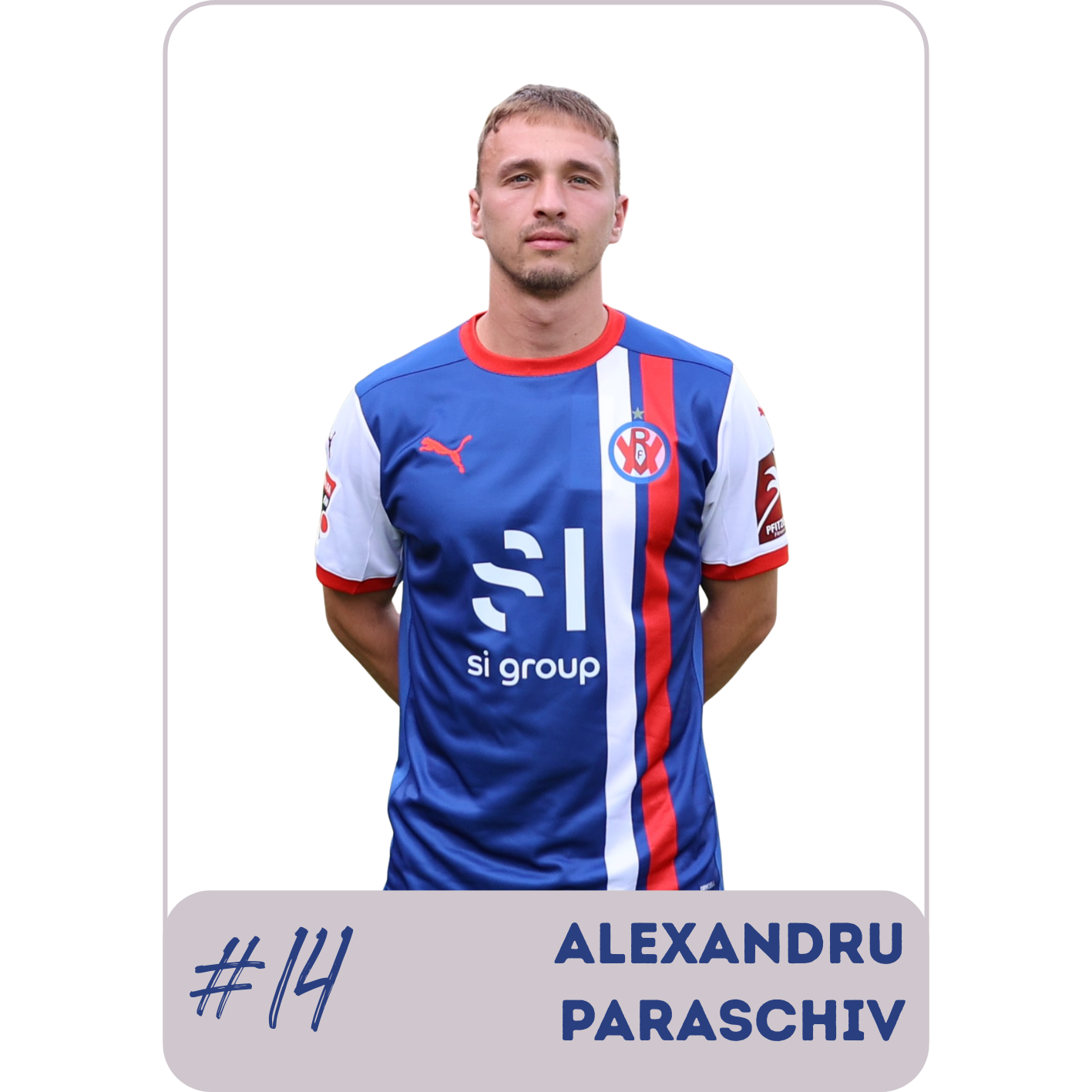Heimtrikot Alexandru Paraschiv