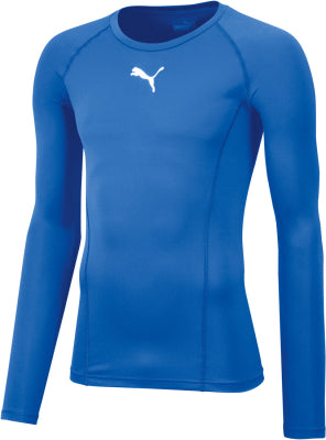 Baselayer Tee LS teamLIGA JR blau